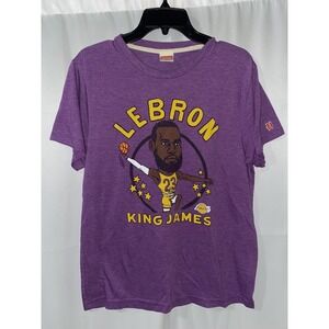 Homage Lebron James King‎ Los Angeles Lakers Shirt Medium